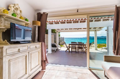 Location maison sur la plage au Lavandou